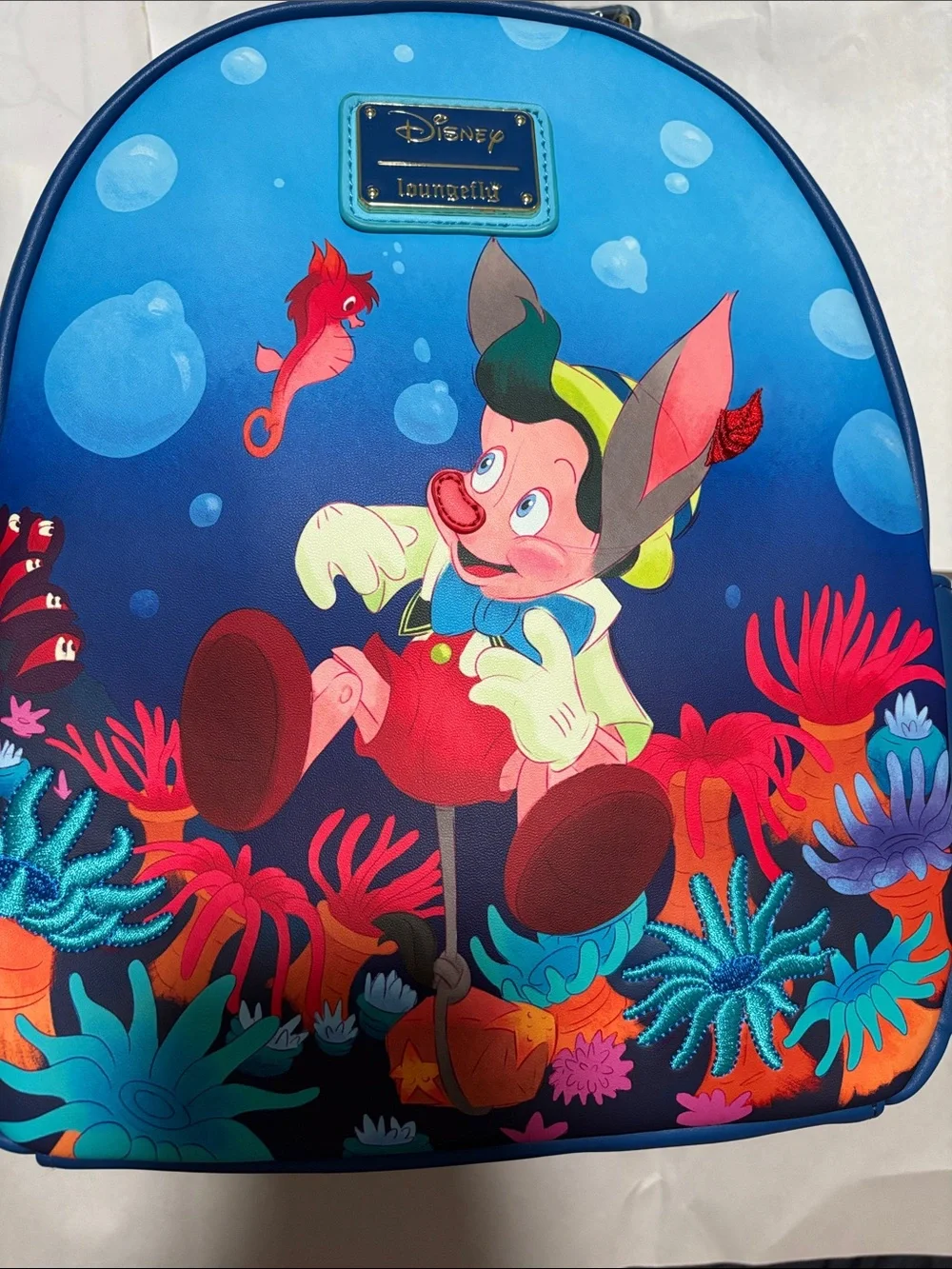 Disney coral illustration underwater